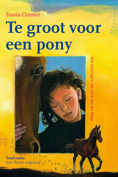 omslag Te groot voor een pony